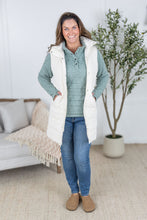 Load image into Gallery viewer, Harlow Long Vest - Cream
