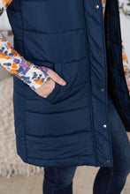 Load image into Gallery viewer, Harlow Long Vest - Navy