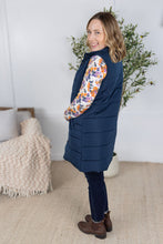 Load image into Gallery viewer, Harlow Long Vest - Navy