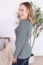 Load image into Gallery viewer, Georgia Long Sleeve Top - Dusty Jade