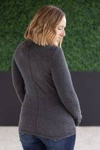 Load image into Gallery viewer, Georgia Long Sleeve Top - Charcoal