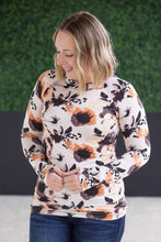 Load image into Gallery viewer, Blair Long Sleeve Top - Neutral Abstract