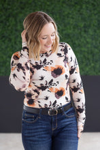 Load image into Gallery viewer, Blair Long Sleeve Top - Neutral Abstract