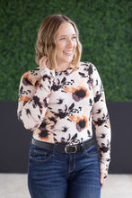 Load image into Gallery viewer, Blair Long Sleeve Top - Neutral Abstract