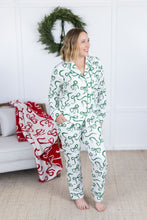 Load image into Gallery viewer, Ribbon Pajama Set - Green