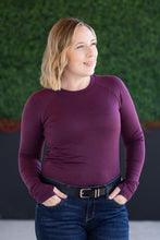Load image into Gallery viewer, Blair Long Sleeve Top - Plum