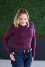 Load image into Gallery viewer, Blair Long Sleeve Top - Plum