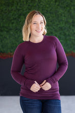 Load image into Gallery viewer, Blair Long Sleeve Top - Plum