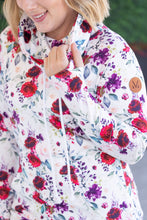 Load image into Gallery viewer, Soft Funnel Neck - Burgundy Bloom