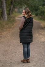 Load image into Gallery viewer, Harlow Long Vest - Black