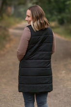 Load image into Gallery viewer, Harlow Long Vest - Black