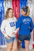 Load image into Gallery viewer, America Pullover - Blue