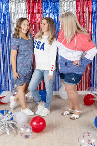 Knot Dress - Aviators and Fireworks