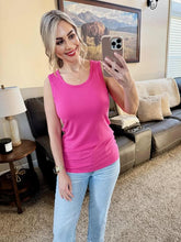 Load image into Gallery viewer, Ava Tank - Hot Pink