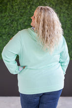 Load image into Gallery viewer, HalfZip Hoodie - Mint with Blue and Mint Checker MM EXCLUSIVE