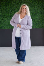 Load image into Gallery viewer, Colbie Ribbed Cardigan - Lavender