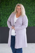 Load image into Gallery viewer, Colbie Ribbed Cardigan - Lavender