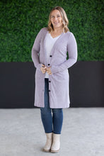 Load image into Gallery viewer, Colbie Ribbed Cardigan - Lavender