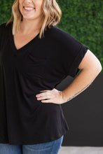 Load image into Gallery viewer, Sierra Pocket Tops - Black