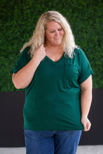 Load image into Gallery viewer, Sierra Pocket Tops - Hunter Green