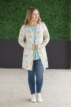 Load image into Gallery viewer, Classic Cardigan - Watercolor Floral