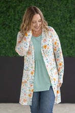 Load image into Gallery viewer, Classic Cardigan - Watercolor Floral