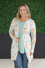 Load image into Gallery viewer, Classic Cardigan - Watercolor Floral