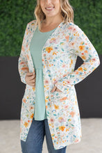 Load image into Gallery viewer, Classic Cardigan - Watercolor Floral