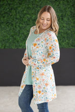 Load image into Gallery viewer, Classic Cardigan - Watercolor Floral