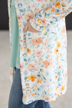 Load image into Gallery viewer, Classic Cardigan - Watercolor Floral