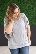 Load image into Gallery viewer, Darcy Dolman Top - Light Grey
