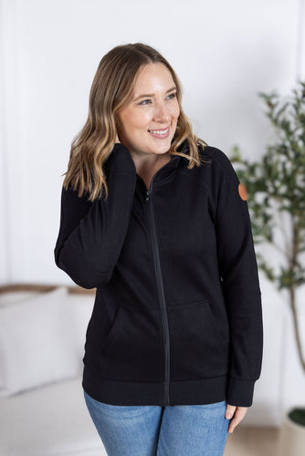 Scuba FullZip Hoodie - Black