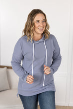 Load image into Gallery viewer, Kacey Ribbed Hoodie - Dusty Blue