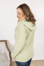 Load image into Gallery viewer, Vintage Wash HalfZip Hoodies - Tea Green