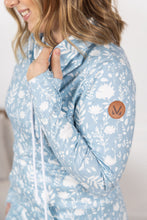 Load image into Gallery viewer, Soft Funnel Neck - Dreamy Meadows Blue