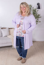Load image into Gallery viewer, Classic Cardigan - Lavender