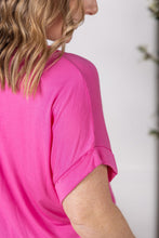 Load image into Gallery viewer, Sierra Pocket Top - 80’s Pink