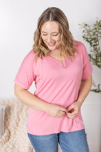 Load image into Gallery viewer, Bamboo V Neck Tee - Rose