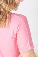 Load image into Gallery viewer, Bamboo V Neck Tee - Rose