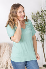 Load image into Gallery viewer, Bamboo V Neck Tee - Mint