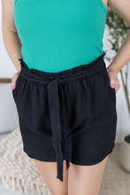 Load image into Gallery viewer, Libby Linen Shorts - Black