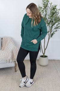 Vintage Wash Hoodie - Hunter Green