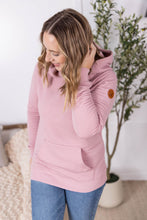 Load image into Gallery viewer, Tatum Textured Pullover Hoodie - Rose