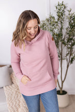 Load image into Gallery viewer, Tatum Textured Pullover Hoodie - Rose
