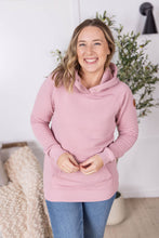 Load image into Gallery viewer, Tatum Textured Pullover Hoodie - Rose