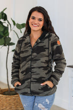Load image into Gallery viewer, Sherpa Fullzip Hoodie - Camo