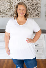 Load image into Gallery viewer, Sarah Ruffle Top - White
