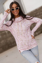 Load image into Gallery viewer, CowlNeck Sweatshirt - Lavender Rose
