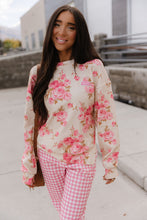 Load image into Gallery viewer, University SideSlit Pullover - Petal Season