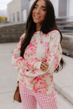 Load image into Gallery viewer, University SideSlit Pullover - Petal Season